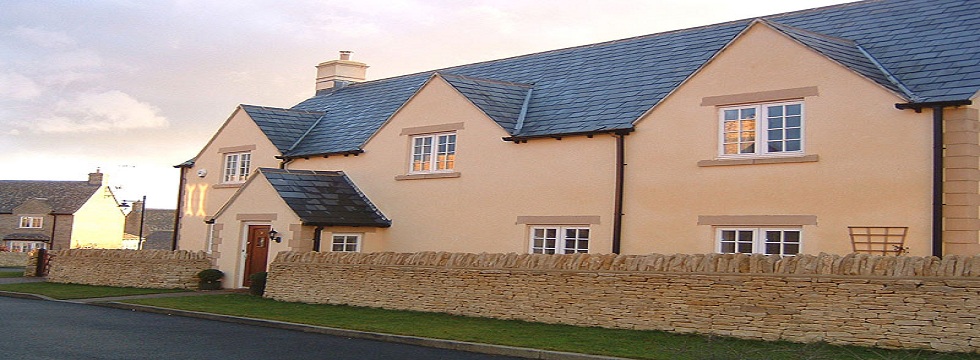 Natural slate roofing